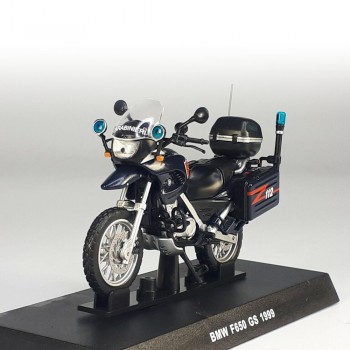 Machetă moto Magazine Models [1:24] - BMW 1999 F650 Gs Carabinieri - Blue